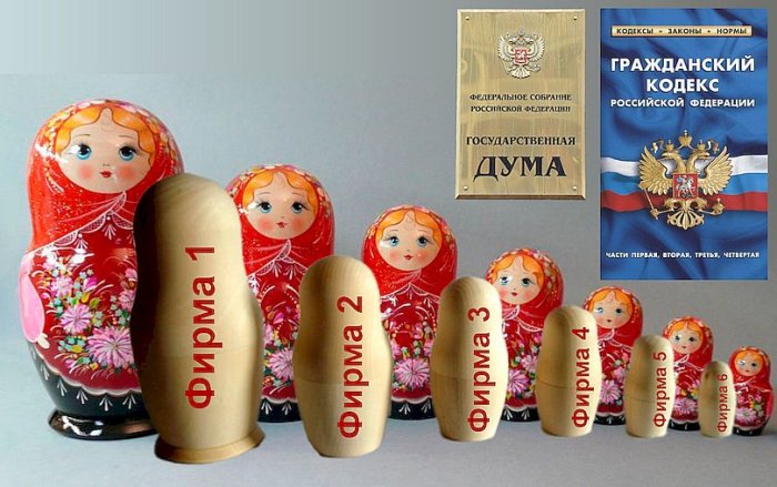 Меняется подход к фирмам-матрешкам